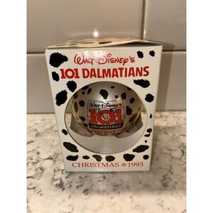 Walt Disney 101 Dalmatians Christmas Ornament 1993 Ball